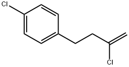 2-Chloro-4-(4-chlorophenyl)but-1-ene Struktur