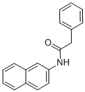 N-(2-NAPHTHYL)-2-PHENYLACETAMIDE Struktur