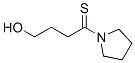 Pyrrolidine,  1-(4-hydroxy-1-thioxobutyl)-  (9CI) Struktur