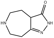 Pyrazolo[3,4-d]azepin-3(2H)-one,  3a,4,5,6,7,8-hexahydro- Struktur