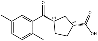 CIS-3-(2,5-ジメチルベンゾイル)シクロペンタン-1-カルボン酸 price.