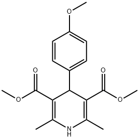 DIMETHYL 4-(4-METHOXYPHENYL)-2,6-DIMETHYL-1,4-DIHYDROPYRIDINE-3,5-DICARBOXYLATE