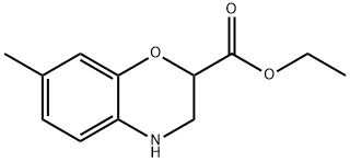 ETHYL 7-METHYL-3,4-DIHYDRO-2H-1,4-BENZOXAZINE-2-CARBOXYLATE Struktur