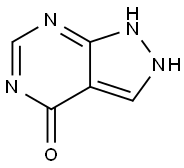 4H-Pyrazolo[3,4-d]pyrimidin-4-one, 1,2-dihydro- (9CI) Struktur