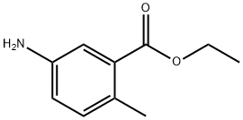 ETHYL 5-AMINO-2-METHYLBENZOATE Struktur