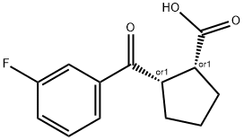 CIS-2-(3-フルオロベンゾイル)シクロペンタン-1-カルボン酸 price.