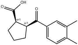 CIS-2-(3,4-ジメチルベンゾイル)シクロペンタン-1-カルボン酸 price.