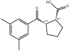 CIS-2-(3,5-DIMETHYLBENZOYL)CYCLOPENTANE-1-CARBOXYLIC ACID price.