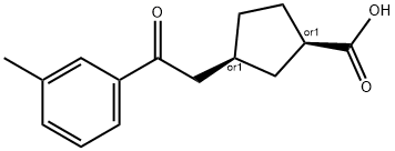 CIS-3-[2-(3-METHYLPHENYL)-2-OXOETHYL]CYCLOPENTANE-1-CARBOXYLIC ACID price.