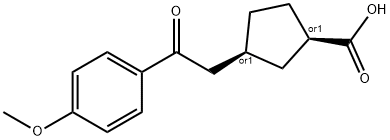 CIS-3-[2-(4-メトキシフェニル)-2-オキソエチル]シクロペンタン-1-カルボン酸 price.