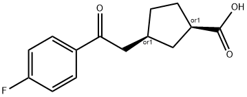 CIS-3-[2-(4-フルオロフェニル)-2-オキソエチル]シクロペンタン-1-カルボン酸 price.