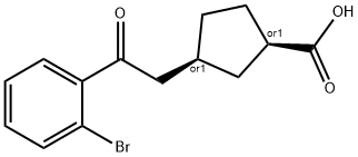 CIS-3-[2-(2-ブロモフェニル)-2-オキソエチル]シクロペンタン-1-カルボン酸 price.