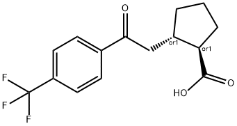 TRANS-2-[2-OXO-2-(4-TRIFLUOROMETHYLPHENYL)ETHYL]CYCLOPENTANE-1-CARBOXYLIC ACID price.