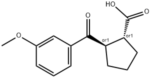 TRANS-2-(3-メトキシベンゾイル)シクロペンタン-1-カルボン酸 price.