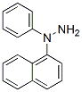 1-(1-Naphtyl)-1-phenylhydrazine Struktur