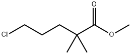 Methyl 5-chloro-2,2-dimethylvalerate Struktur