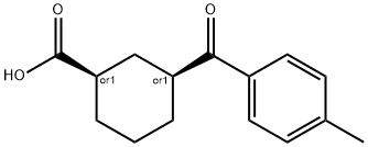 CIS-3-(4-METHYLBENZOYL)CYCLOHEXANE-1-CARBOXYLIC ACID price.