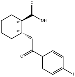 TRANS-2-[2-(4-IODOPHENYL)-2-OXOETHYL]CYCLOHEXANE-1-CARBOXYLIC ACID price.