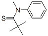 Propanethioamide,  N,2,2-trimethyl-N-phenyl- Struktur