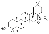 3-HYDROXY-(3ALPHA)-OLEAN-12-EN-28-OIC ACID METHYL ESTER Struktur