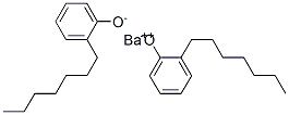 Phenol, heptyl-, barium salt Struktur