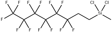 1H,1H,2H,2H-PERFLUOROOCTYLMETHYLDICHLOROSILANE Structure