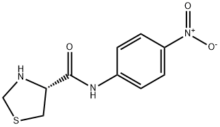 4-Thiazolidinecarboxamide,N-(4-nitrophenyl)-,(R)-(9CI) Struktur