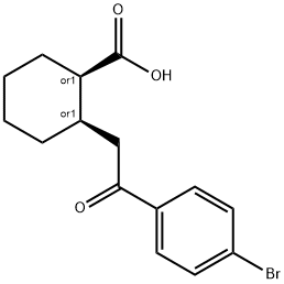 CIS-2-[2-(4-BROMOPHENYL)-2-OXOETHYL]CYCLOHEXANE-1-CARBOXYLIC ACID price.