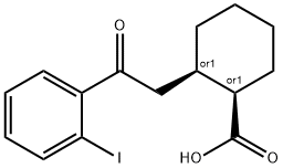 CIS-2-[2-(2-IODOPHENYL)-2-OXOETHYL]CYCLOHEXANE-1-CARBOXYLIC ACID price.