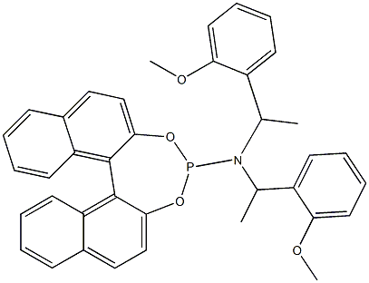 (11bR)-N,N-Bis[(R)-(-)-1-(2-methoxyphenyl)ethyl]dinaphtho[2,1-d:1',2'-f][1,3,2]dioxaphosphepin-4-amine