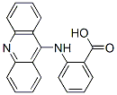 2-(9-Acridinylamino)benzoic acid Struktur