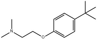 N,N-dimethyl-2-(4-tert-butylphenoxy)ethylamine Struktur