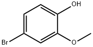 4-Bromo-2-methoxyphenol Struktur