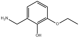 Phenol, 2-(aminomethyl)-6-ethoxy- (9CI) Struktur