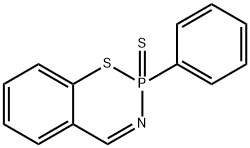 2-Phenyl-2H-1,3,2-benzothiazaphosphorine 2-sulfide Struktur