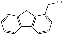 9H-Fluorene-2-methanol Struktur