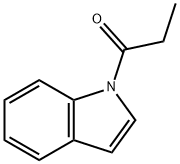 1-(1-oxopropyl)-1H-indole Struktur