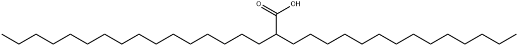 2-tetradecyloctadecanoic acid Struktur