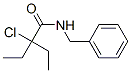 N-Benzyl-2-chloro-2-ethylbutyramide Struktur