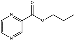 Pyrazinecarboxylic acid, propyl ester (9CI) Struktur