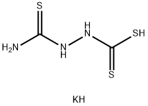 POTASSIUM THIOSEMICARBAZIDODITHIOCARBONATE Struktur