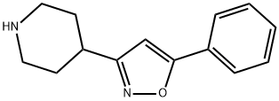 4-(5-phenyl-3-isoxazolyl)piperidine Struktur