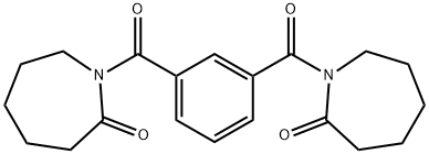 1,1'-Isophthaloylbiscaprolactam Struktur