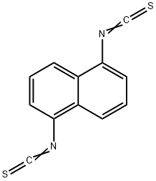 1,5-Naphthalenediyldiisothiocyanate Struktur