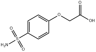 sulfonamidophenoxyacetic acid Struktur