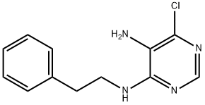 N-Phenethyl-6-chloropyrimidine-4,5-diamine|