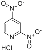 2,4-DINITROPYRIDINE MONOHYDROCHLORIDE Structure