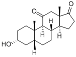 11-KETOETIOCHOLANOLONE Struktur