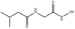 Butanamide, N-(2-(hydroxyamino)-2-oxoethyl)-3-methyl- Struktur