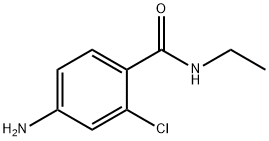 4-アミノ-2-クロロ-N-エチルベンズアミド HYDROCHLORIDE 化學構(gòu)造式